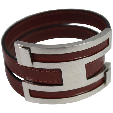 hermes leather bracelet mens|hermes men's bracelets sale.